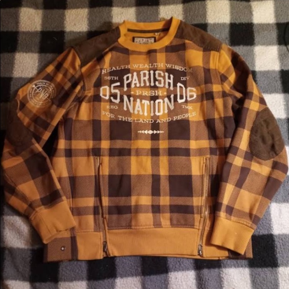 Parish nation double zipper pull over
